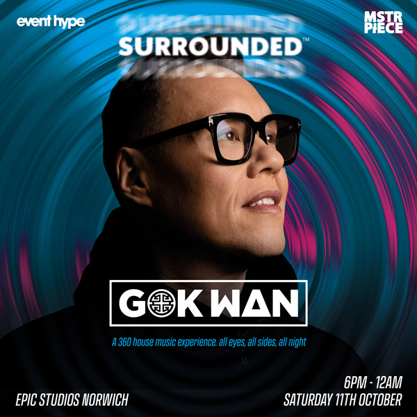 gok wan epic studios norwich tickets