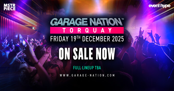garage nation torquay tickets
