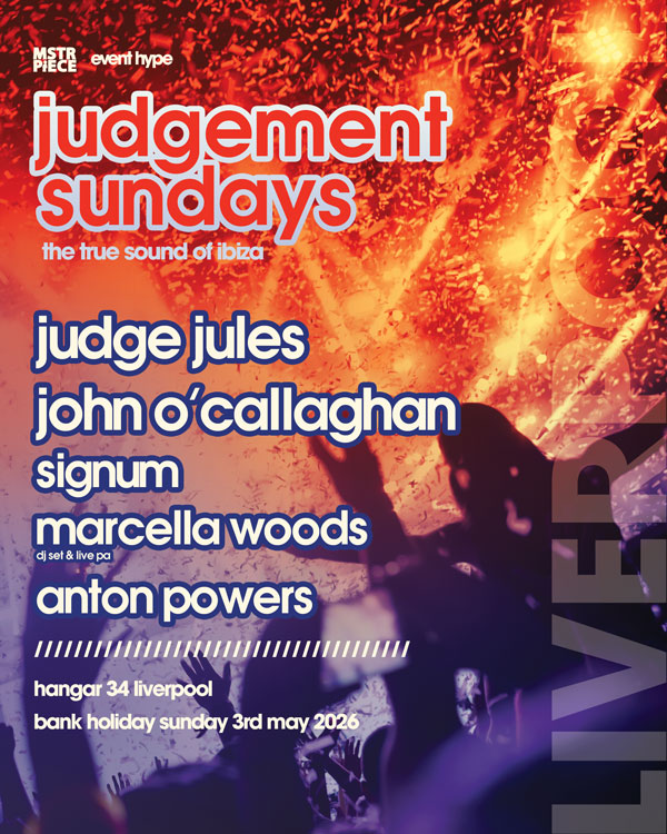 judgement sundays liverpool at hangar 34